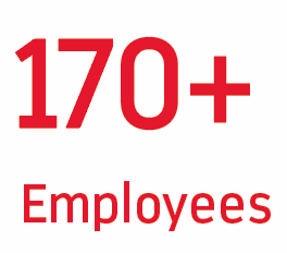 170+ Employees