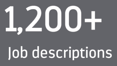 1200+ job descriptions